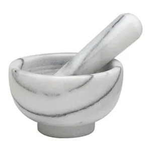 HIC Mortar and Mortle Spice Juego de trituradora de