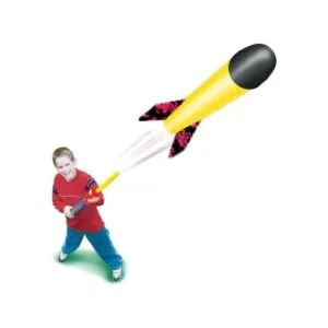 Geospace Pump Rocket Mini Set Lanzador y cohete volador_1