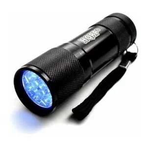 HQRP Profesional 365 nM 9 LED de piedras preciosas e_2
