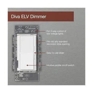 Lutron Diva Regulador electrónico de bajo voltaje 300_4