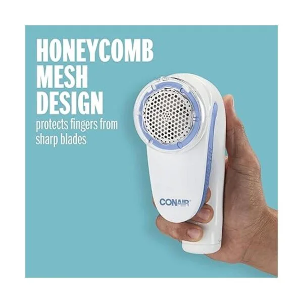 Dispositivo Conair para limpiar bolitas de la tela con_5