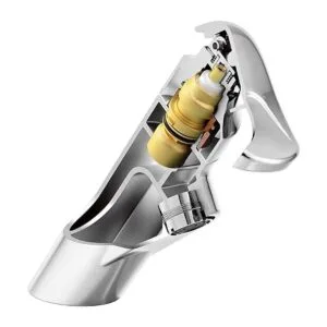 Moen Grifo de baño comercial MPress cromado de montaje