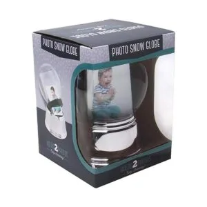 Foto globo de nieve con base de plata_2