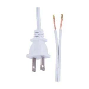 BP Lamp Cable de lámpara blanco cable SPT1 de 12 pies_1