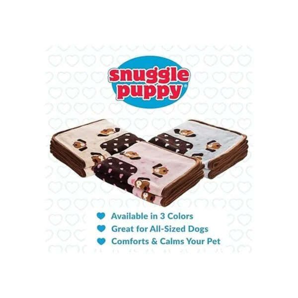 Manta para mascotas SmartPetLove Snuggle Marrón