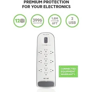 Protector contra sobretensiones Belkin 12Outlet con un_2