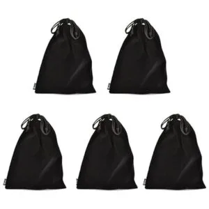 Cosmos Set of 2 Premium Black Travel Carry Drawstring_2