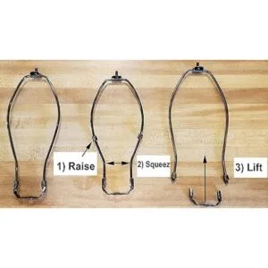 BP Lamp Arpa de lámpara de 7 pulgadas de peso regular_4