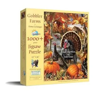 Gobbler Farms rompecabezas de 1000 unidades Tamaño Grande_2