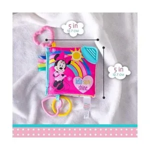 Libro suave para bebés con diseño de Minnie Mouse On The_5