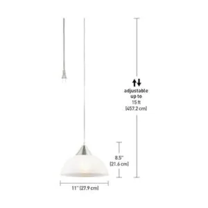 Globe Electric Amris Portalámparas colgante con enchufe_3