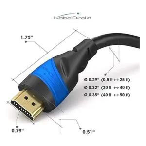 KabelDirekt 197 cable HDMI de 1 pie TOP Series_6