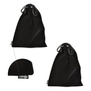Cosmos Set of 2 Premium Black Travel Carry Drawstring_3