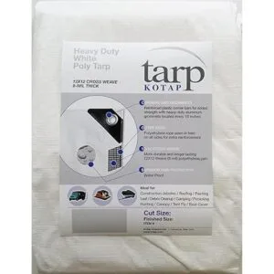 Kotap TRW0820 Lona de polietileno resistente de 8 mil con