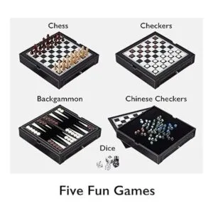 Mainstreet Classics Broadway Juego de mesa combinado 5 en 1_3