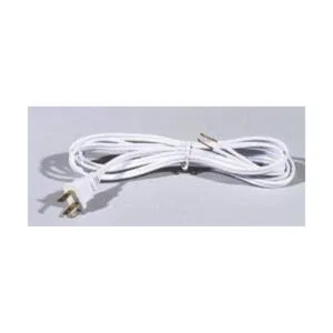 BP Lamp Cable de lámpara blanco cable SPT1 de 12 pies_3