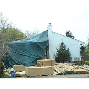 Kotap Lona de polietileno de 10 x 10 pies resistente