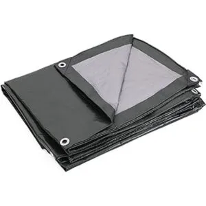 Kotap Lona de polietileno de 10 x 10 pies resistente