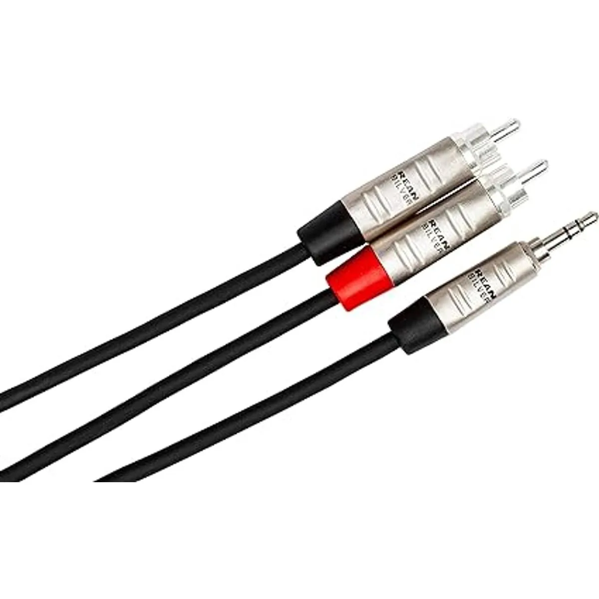 Hosa HMR003Y Cable de audio 0.138 in TRS a doble RCA 3_2