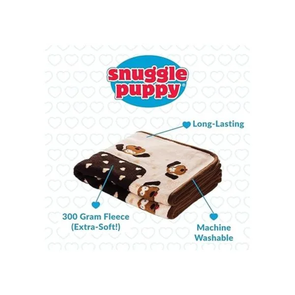 Manta para mascotas SmartPetLove Snuggle Marrón
