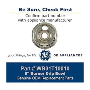General Electric WB31T10010 Cuenco para quemador 6_2
