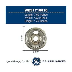 General Electric WB31T10010 Cuenco para quemador 6_3