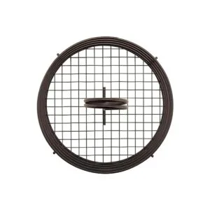 Carrito de mesa pequeño y redondo 712 de color negro_4