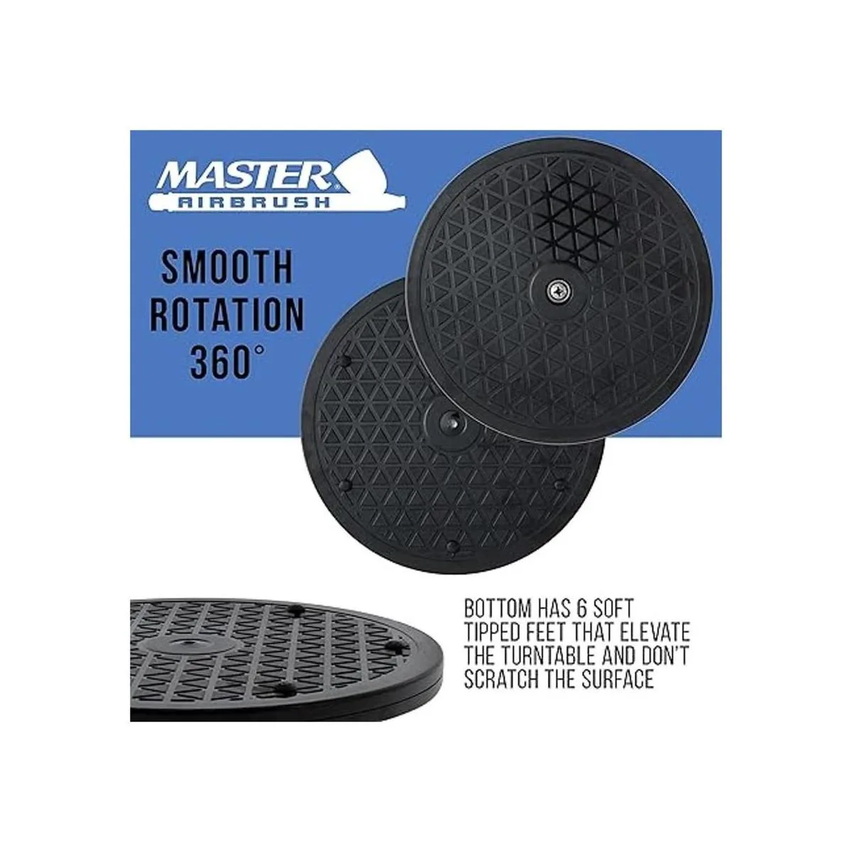 Master Airbrush Giratoria suave de 7.5 pulgadas de_3