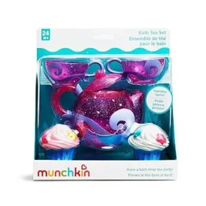 Munchkin Juego de té y magdalenas de baño para niños_4