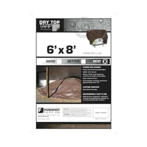 DRY TOP Lona resistente 20068 6 x 8 pies platamarrón_2