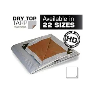DRY TOP Lona resistente 20068 6 x 8 pies platamarrón_6
