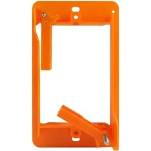 Construir Pro Slim Single Gang soporte de voltaje bajo de_3