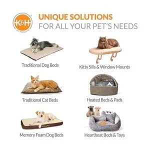 KH Pet Products Funda de repuesto para cojín con