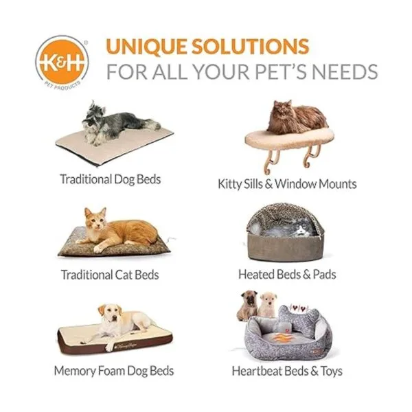 KH Pet Products Funda de repuesto para cojín con