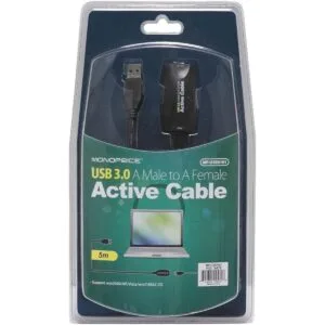 Monoprice Cable de extensión activo USB 3.0 A macho a_3