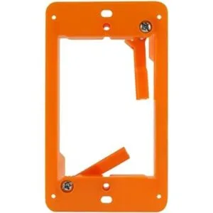 Construir Pro Slim Single Gang soporte de voltaje bajo de_2