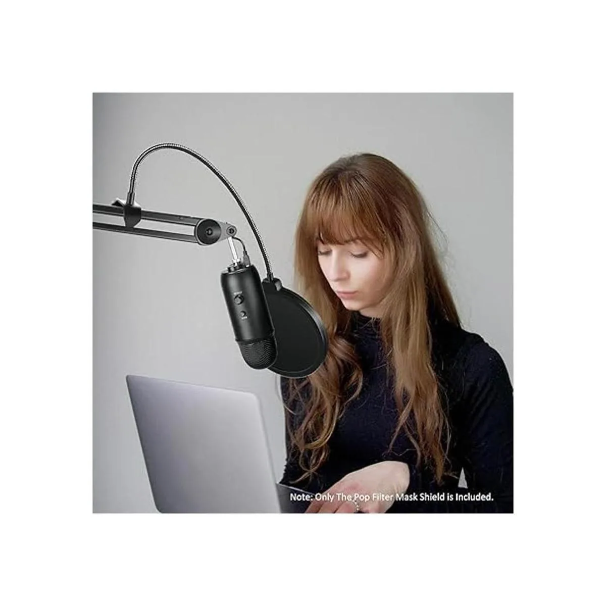 Escudo máscara de filtro para micrófono de estudio Neewer_6