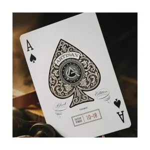 Artisan Playing Cards juego de naipes negro_5