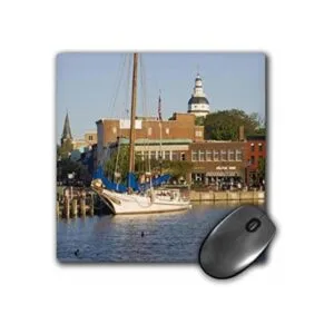 3dRose LLC 8 x 8 x 0.25 inches Mouse Pad anápolis Ciudad_1