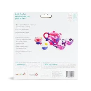 Munchkin Juego de té y magdalenas de baño para niños_5