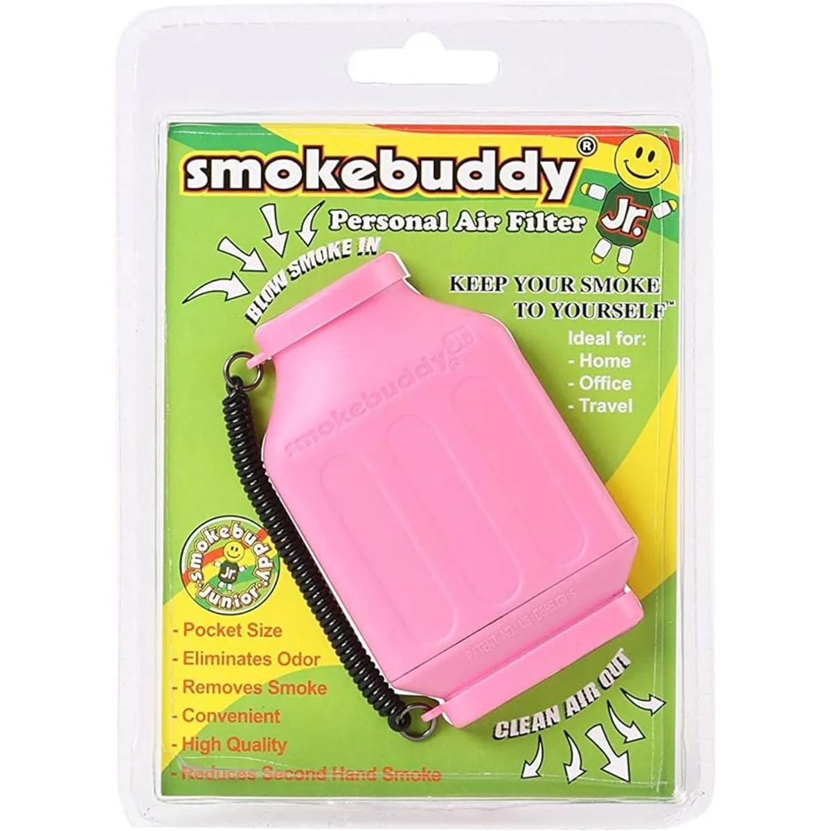 Atrapahumos con filtro de aire para tabaco Smokebuddy Junior_1