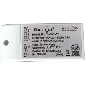 Pack de un 1 12 V 12 W regulable CV DC LED Driver ETL_1