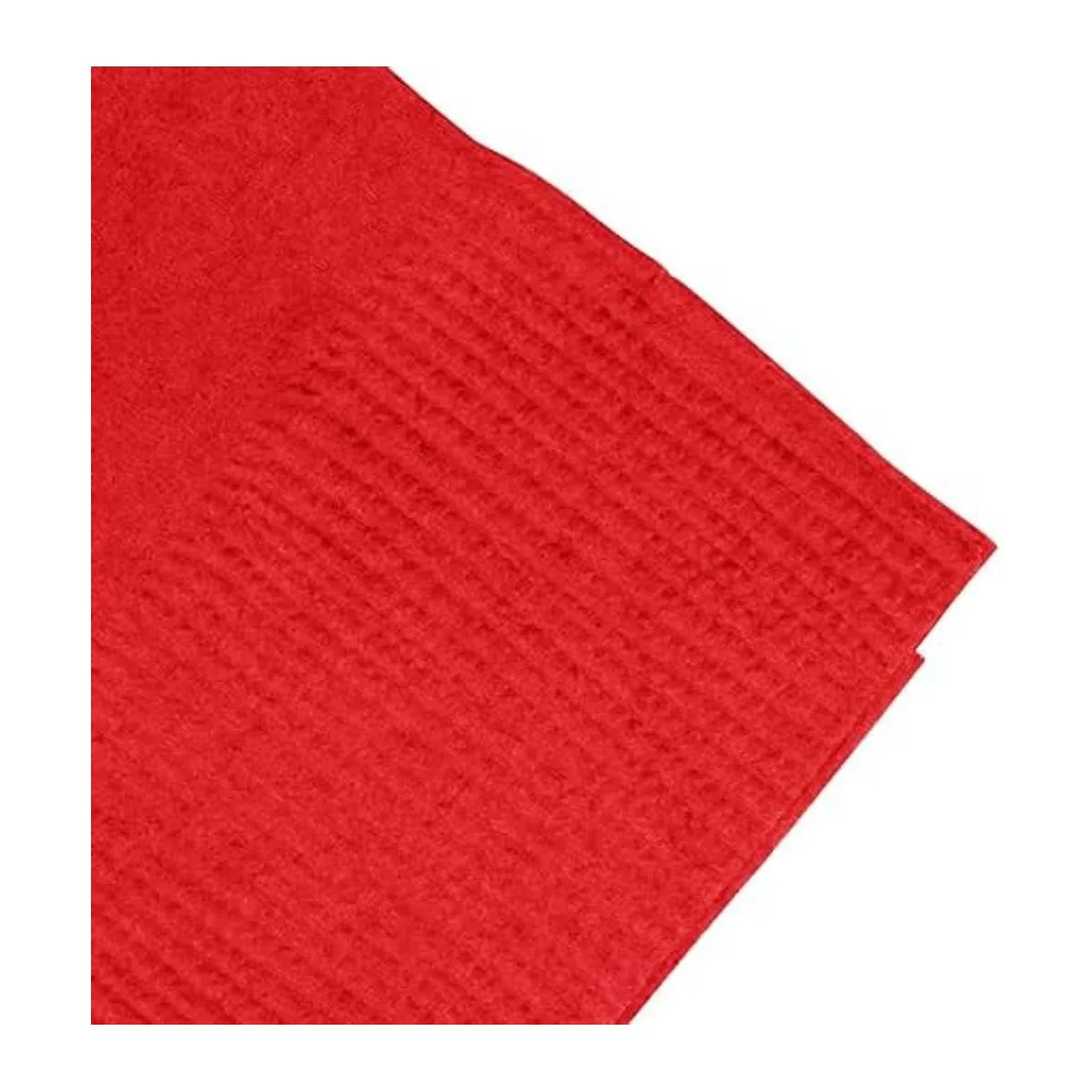 Toalla de invitados de 2 capas color rojo 40 unidades_3
