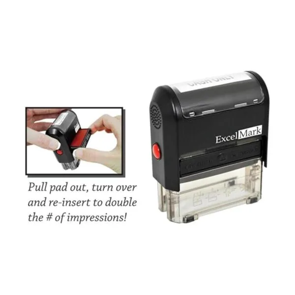 SELFINKING novedad Mensaje Stamp No My Job Tinta Roja_3