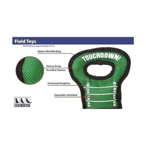 Pets First Baltimore Ravens Football Field Tug Toy_2