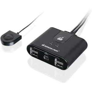 IOGEAR USB 2.0 2x4 Peripheral Switching Hub 2 PC Share To_3