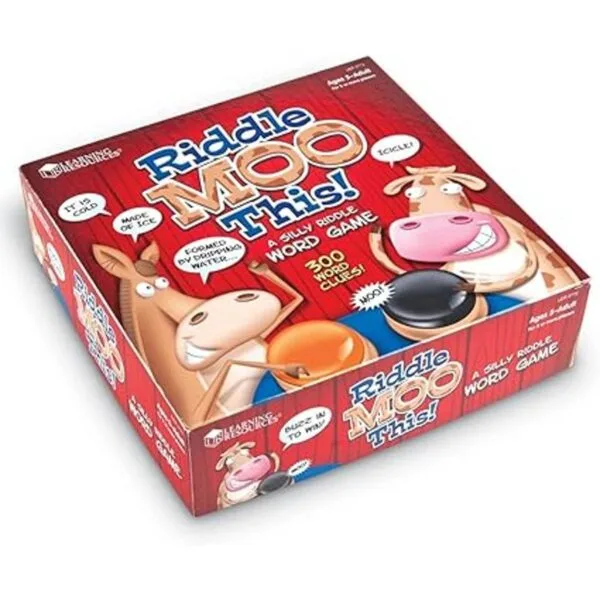 Learning Resources Riddle Moo This Un juego de palabras_5