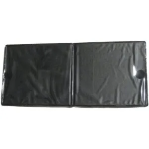 Funda cartera negra para documento de seguro registro_2