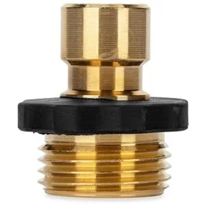 Camco Desconexión rápida de manguera de latón y acero de_6