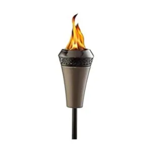 Antorcha TIKI Island King de 66 pulgadas acabado metálico_1